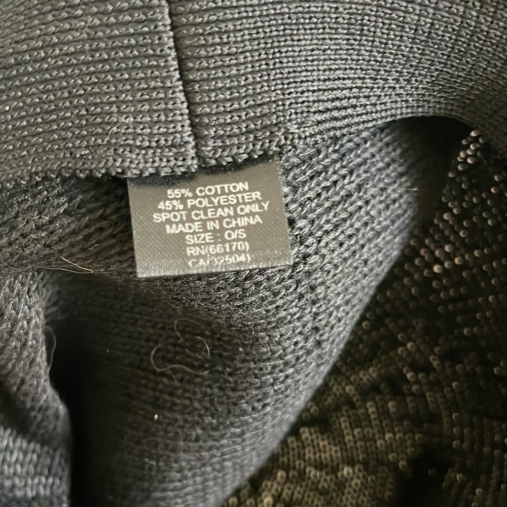 Urban Outfitters Black Hat with Brown Band - Picture 5 of 5